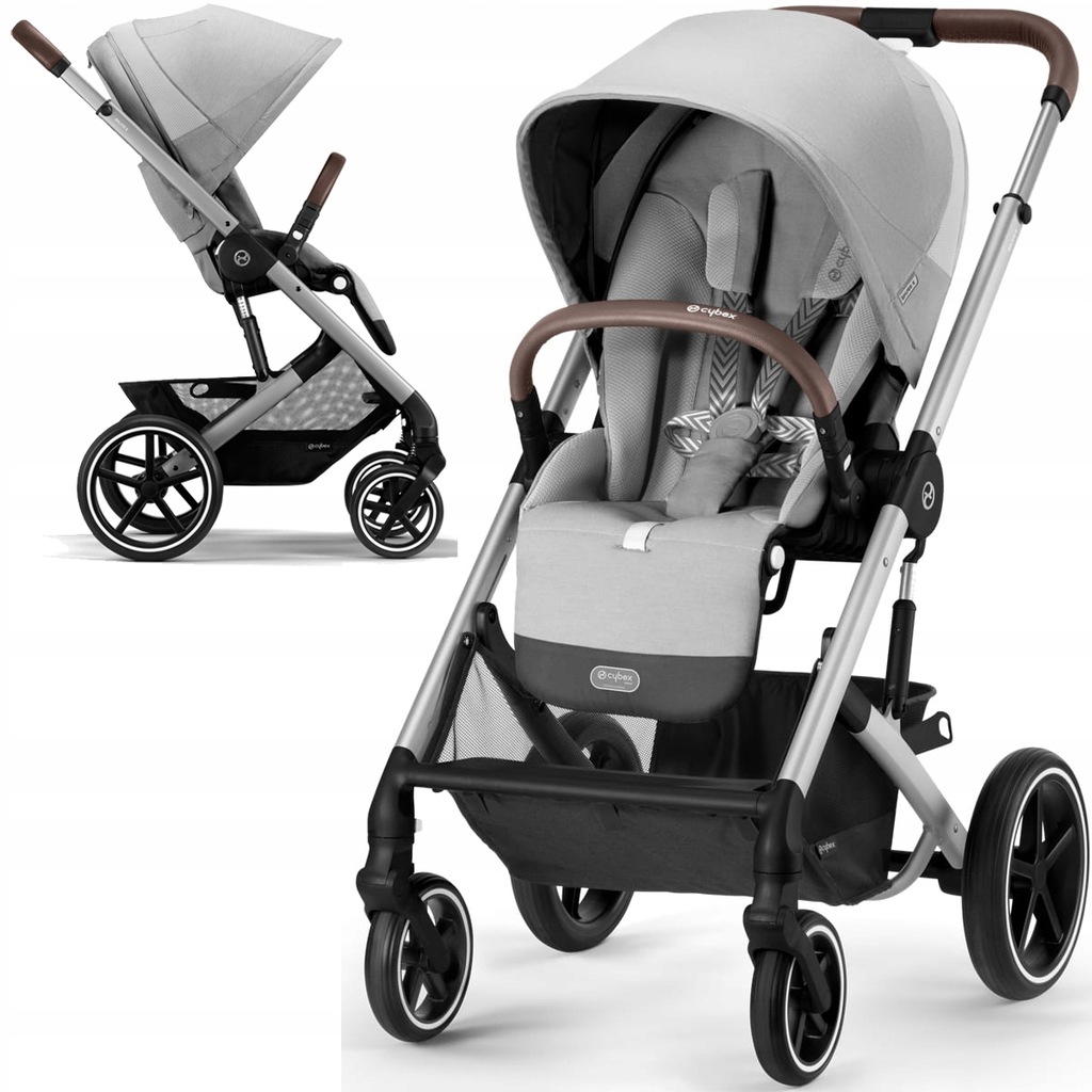 Cybex Balios S Lux 2.0 Wózek Spacerowy Nowość 2023 Lava Grey (Silver)