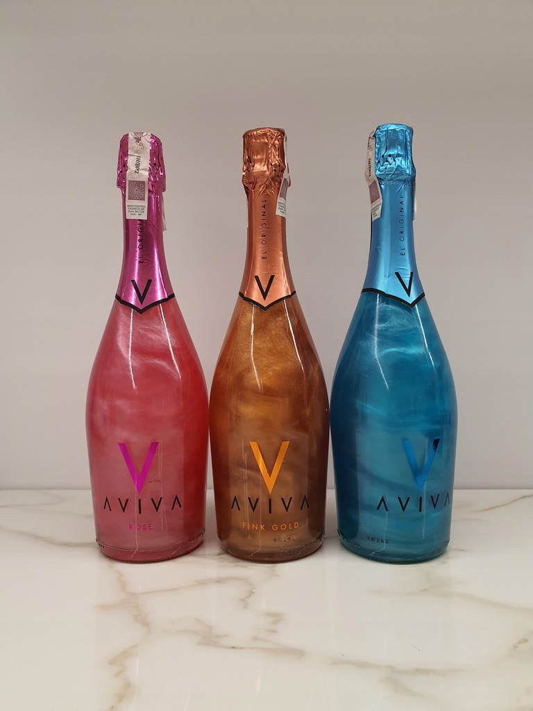 Wino musujące AVIVA zestaw 3 sztuki