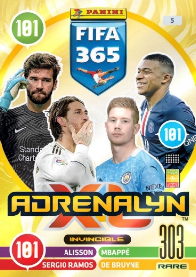 Купить FIFA 365 2021 АЛЬБОМ 3x CAN LIMITED INVINCIBLE 5: отзывы, фото, характеристики в интерне-магазине Aredi.ru