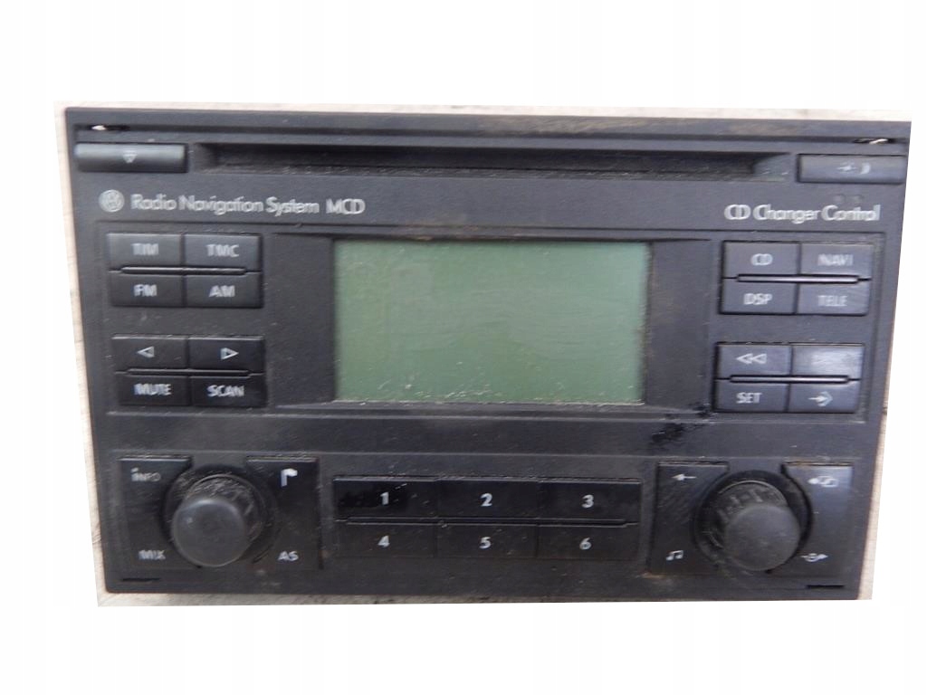 VW GOLF 4 RADIO NAWIGACJA 1J0035191A