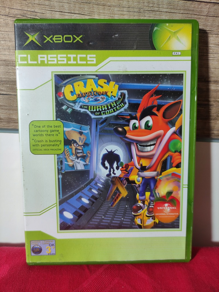 Купить Crash Bandicoot Wrath of Cortex Xbox Classic: отзывы, фото и ...