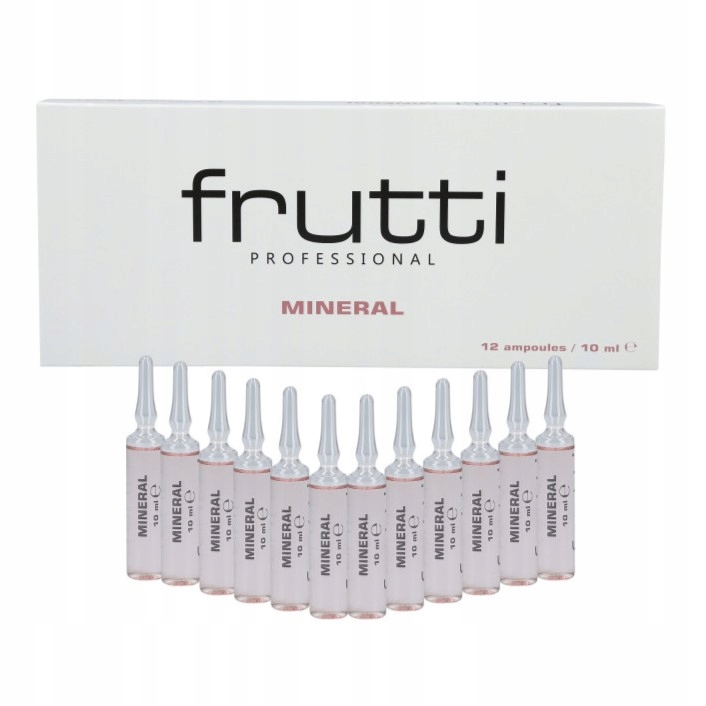 FRUTTI Ampułki mineralne do włosów MINERAL 12x10ml