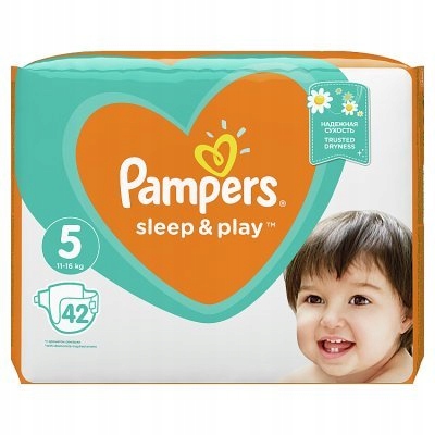 Pieluszki Pampers Sleep&Play roz. 5 11-16 kg 42szt