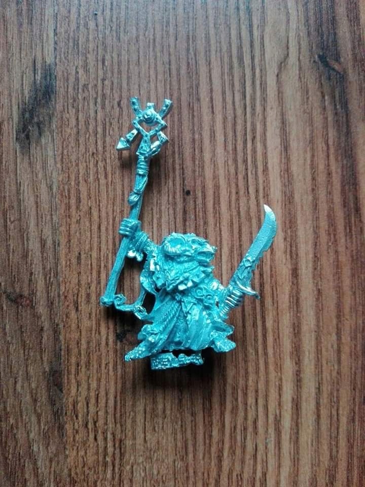 WARHAMMER AOS SKAVEN GREY SEER METAL