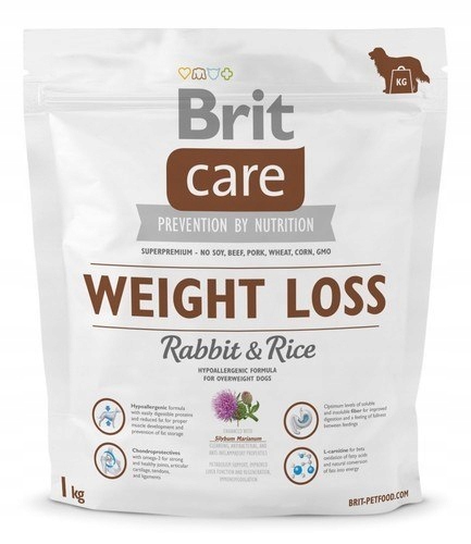 Brit Care New Weight Loss Rabbit & Rice 1kg