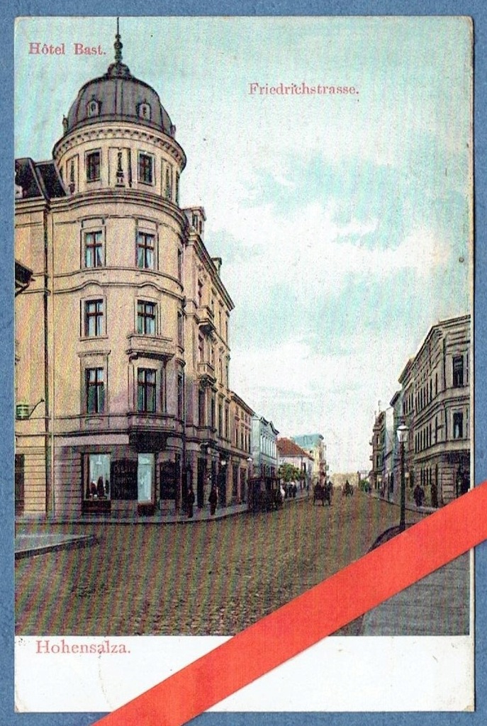 Inowrocław. Friedrichstrasse. Hotel Bast. D059