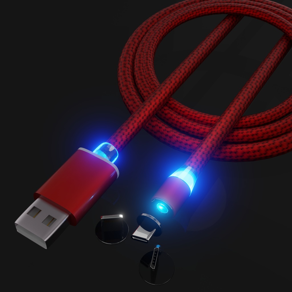 Купить МАГНИТНЫЙ КАБЕЛЬ 3В1, ЗАРЯДНОЕ УСТРОЙСТВО MICRO USB C: отзывы, фото, характеристики в интерне-магазине Aredi.ru