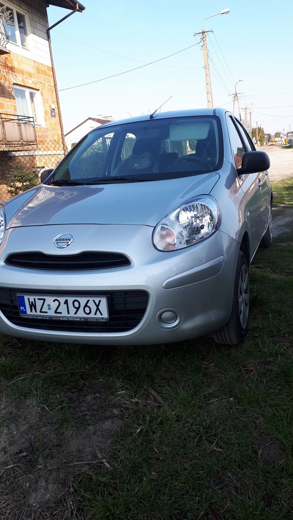 Nissan Micra 1.2 / 2011 przebieg 60.000