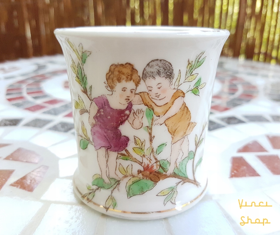 Kubek z dziecięcym motywem Carl Tielsch Śląsk