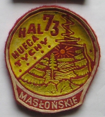 ZHP HUFIEC TYCHY HAL 1973 - naszywka