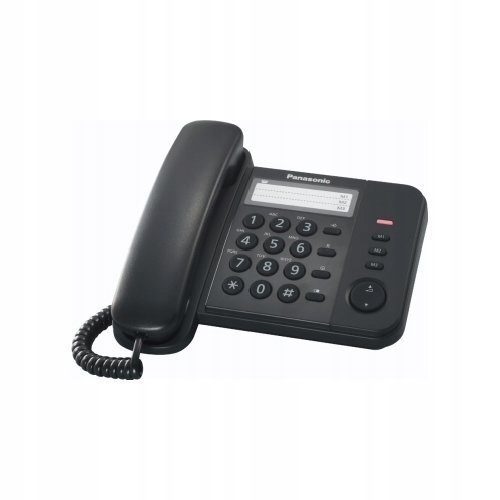 Telefon stacjonarny Panasonic KX-TS 520, czarny