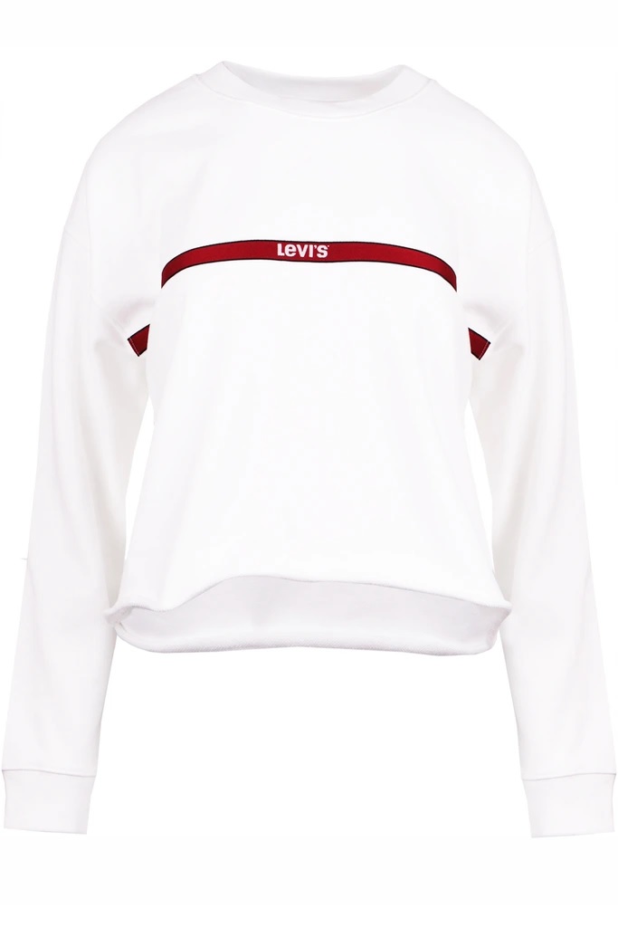 Levi's graphic raw cut crew deals