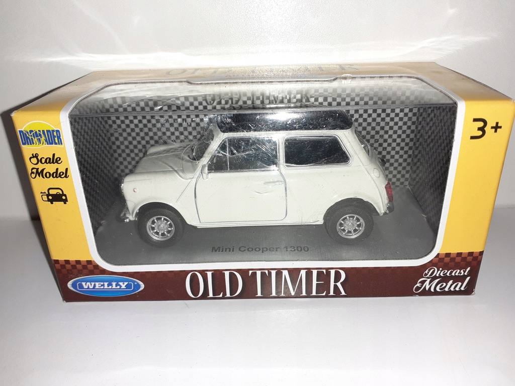 model welly 1: 34 Mini Cooper 1300