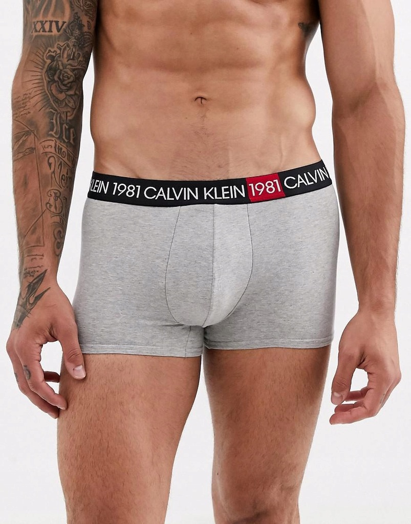 P2B051 CALVIN KLEIN__NV1 MAJTKI BOKSERKI LOGO__S