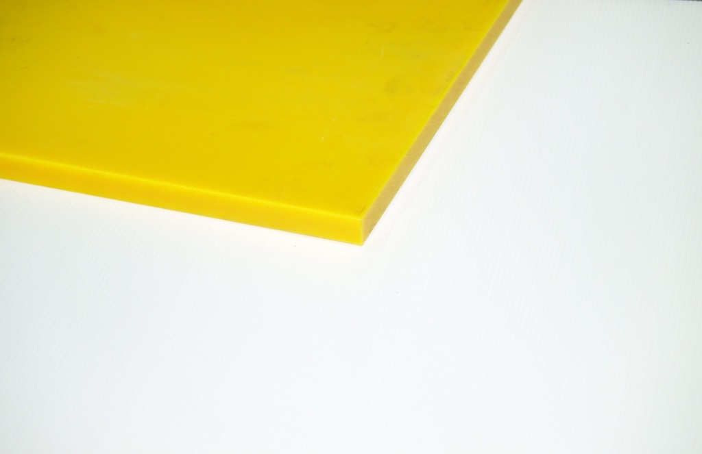 Płyta POLIAMID PA6-E żółta 20x500x500