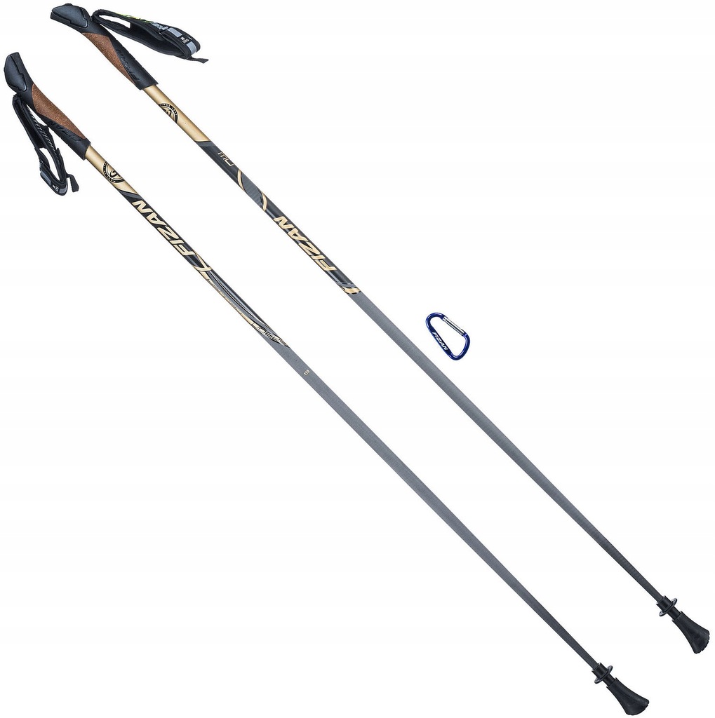 KIJE NORDIC WALKING FIZAN CARBON RUNNER GOLD 115