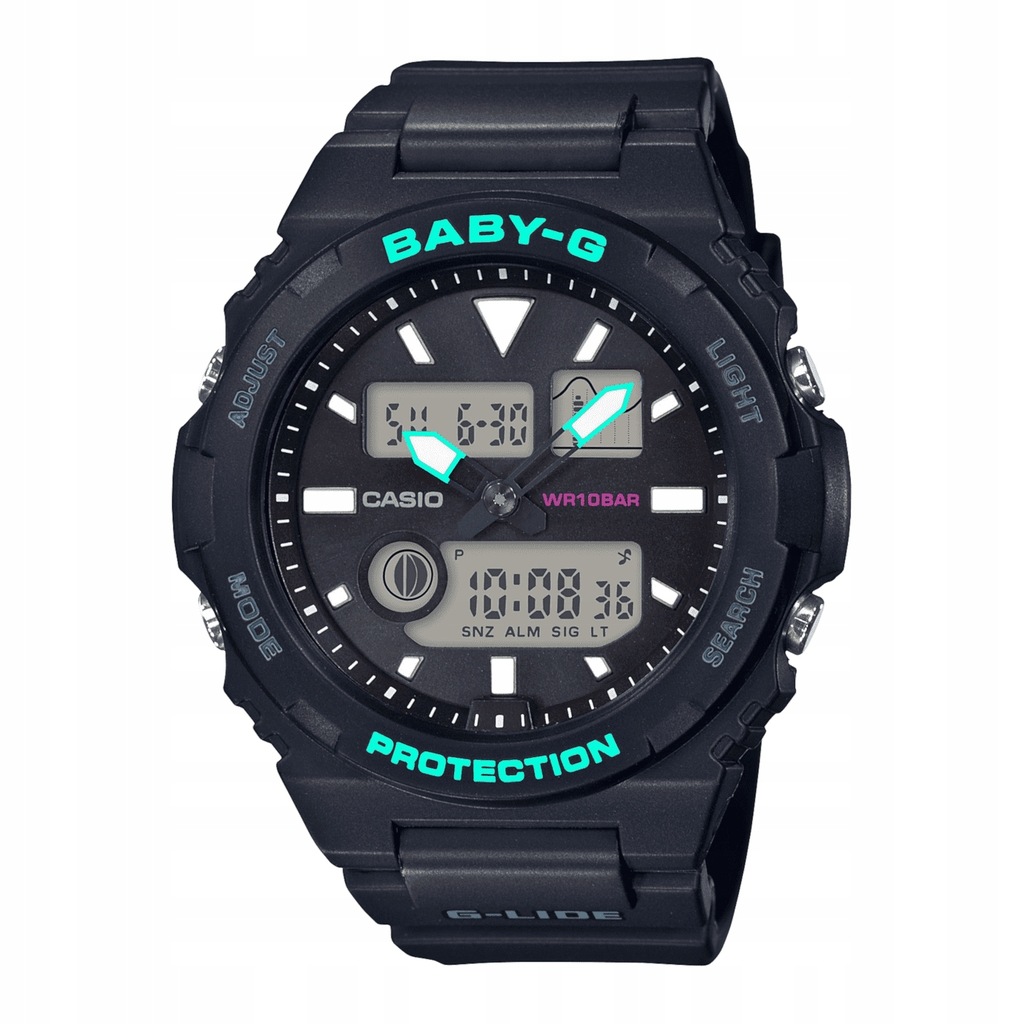 ZEGAREK DAMSKI CASIO BABY-G BAX-100-1A