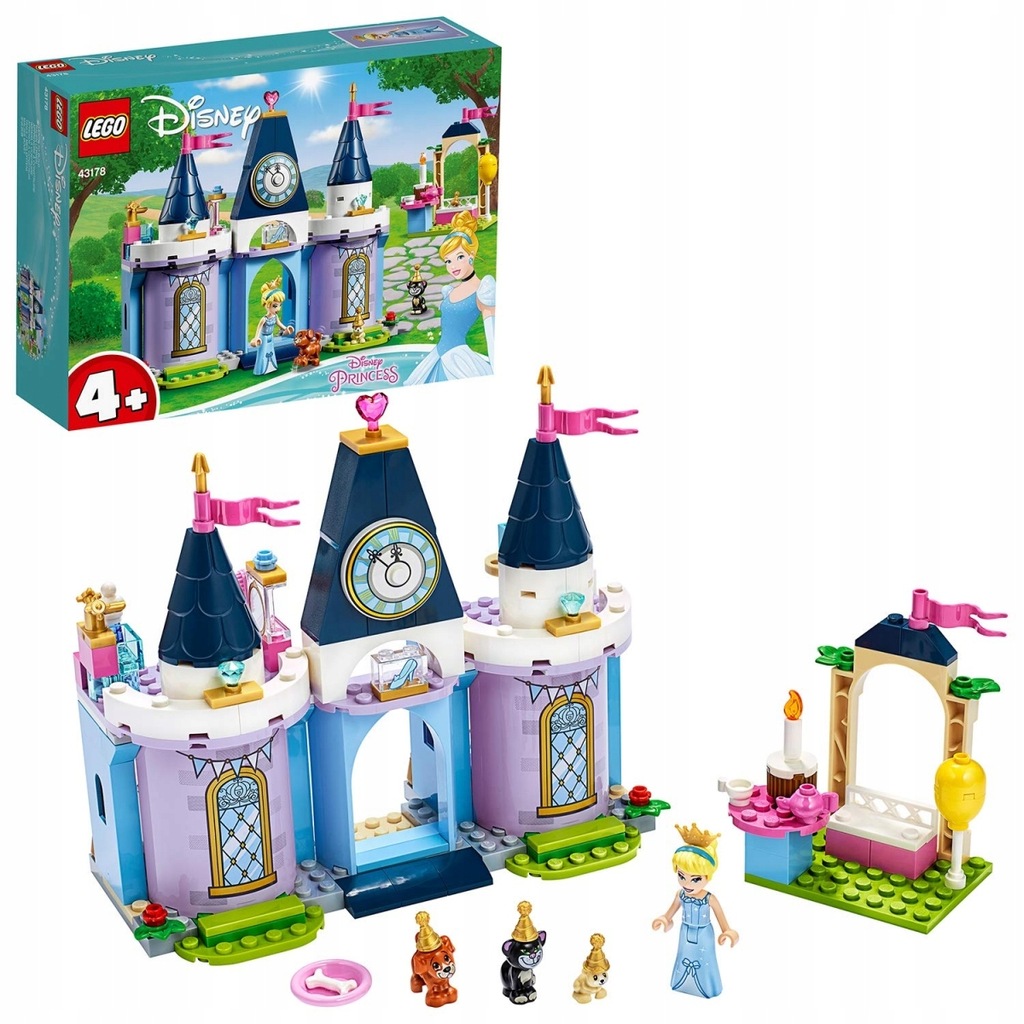 LEGO DISNEY PRZYJĘCIE W ZAMKU KOPCIUSZKA 43178 4+