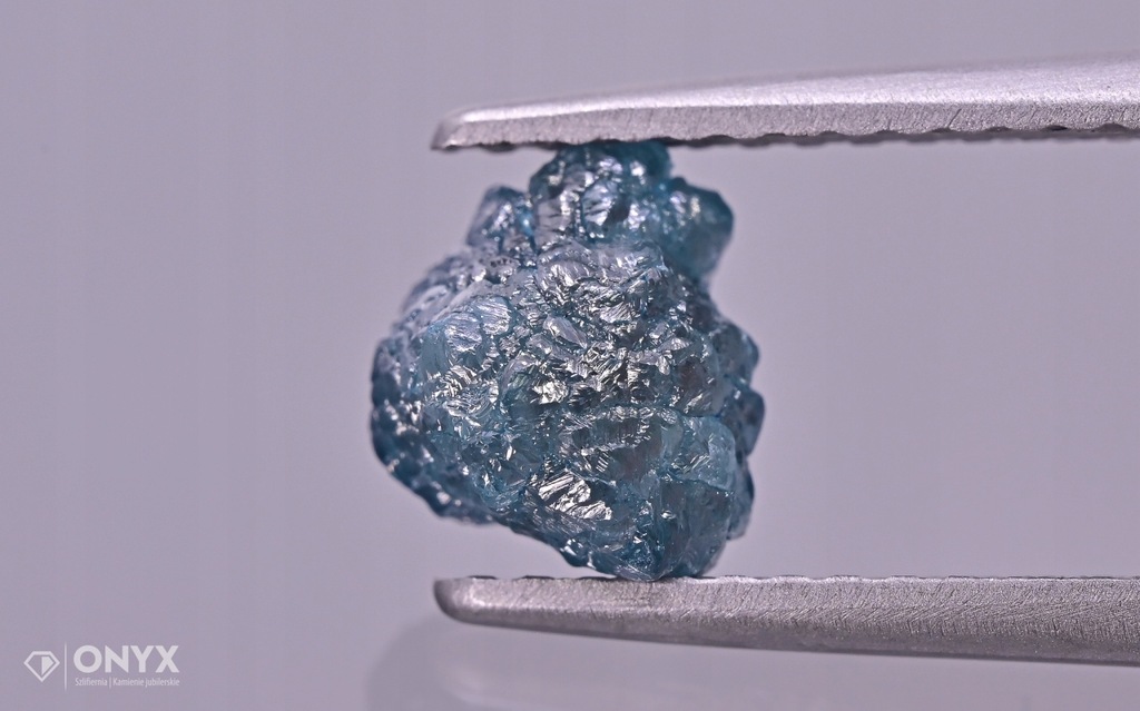 Diament niebieska bryłka 7x5,5 mm