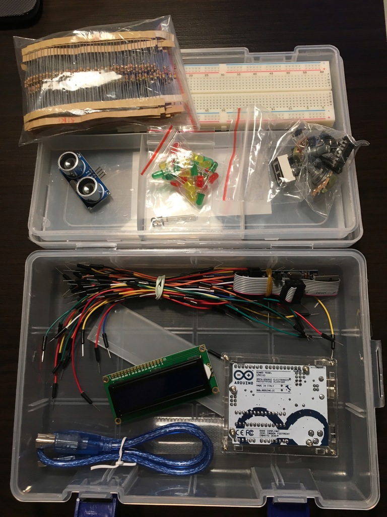 Zestaw startowy Arduino UNO R3 plus gratisy