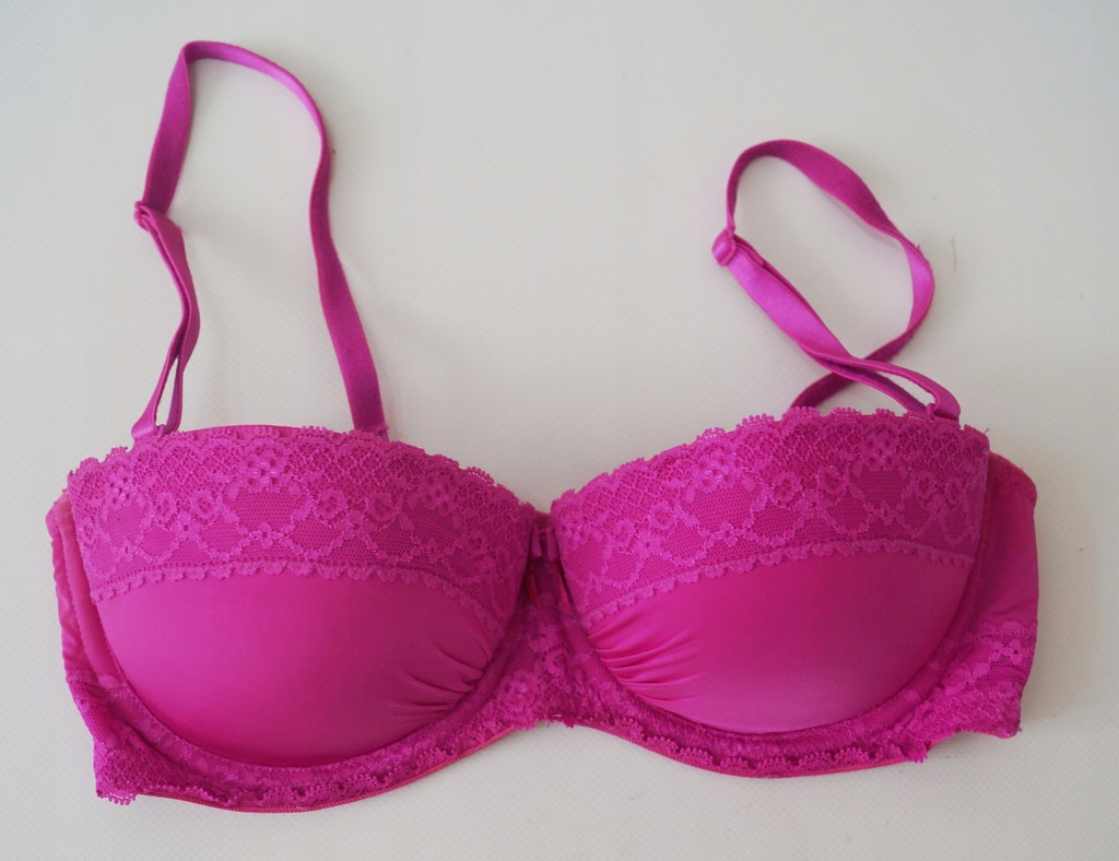 H&M biustonosz bardotka push up 75 B S617