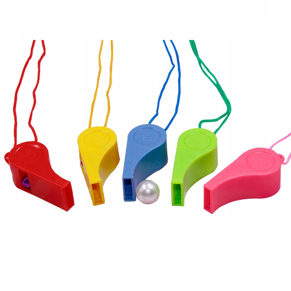 72 Pcs ABS Sport Game Whistles Cheering Lifeguard