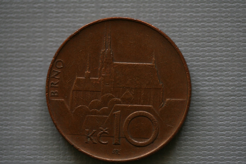 10 koron czechy 1996