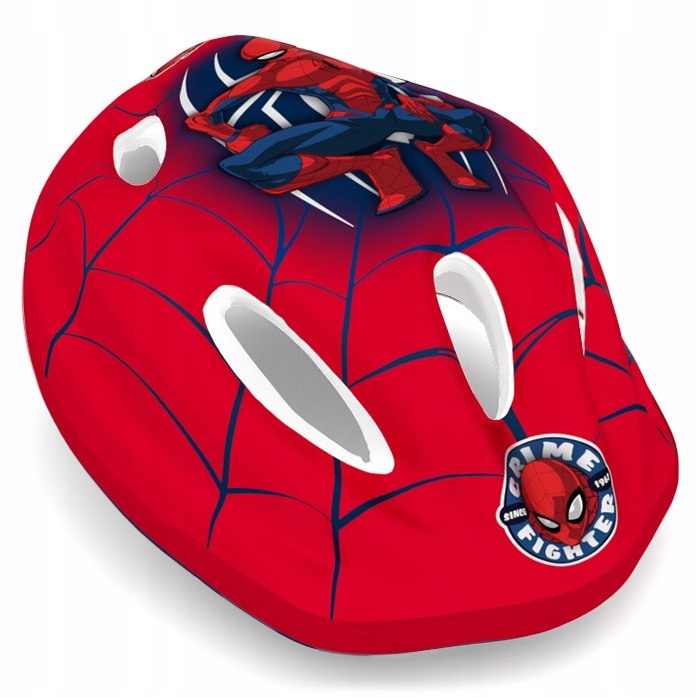 KASK ROWEROWY DZIECIĘCY 52-56 LEKKI SPIDERMAN