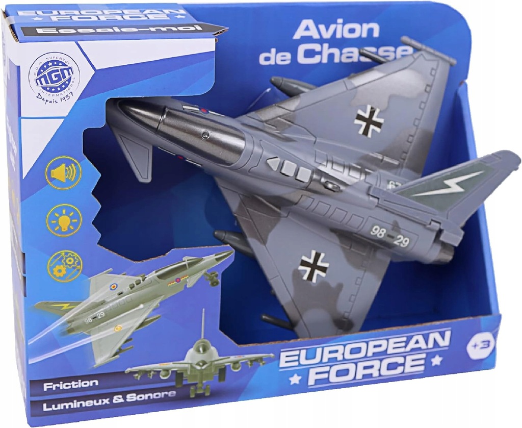 EUROPEAN FORCE Avion de Chasse myśliwiec dla dzieci