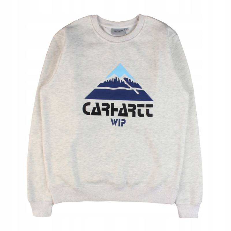 Carhartt print plus velvet round neck sweater