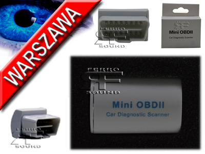 Interfejs MINI OBD SCAN Bluetooth ELM327 OBD2 W-WA