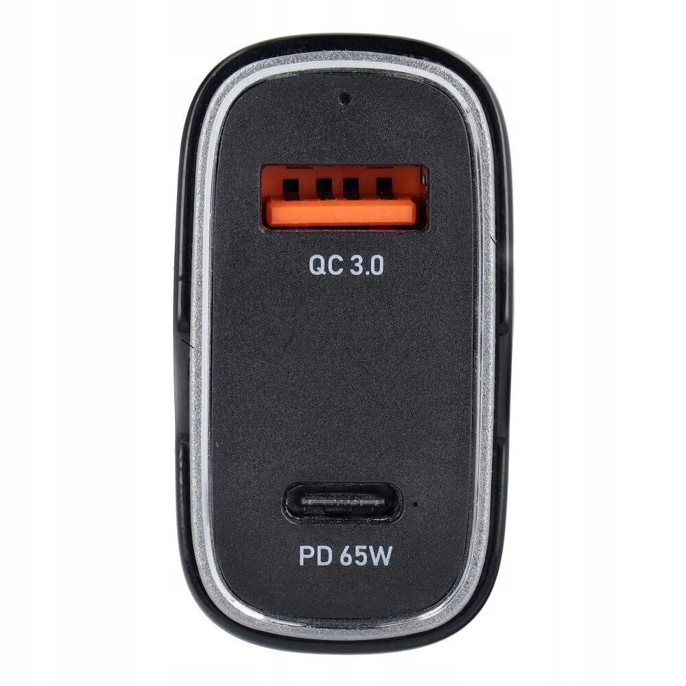 adowarka samochodowa USB QC 3.0 18W + Typ C PD 65W CC53-1A1C (Total 83W)