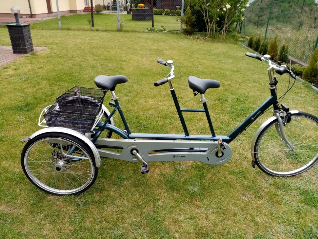 Hit! Tandem trzykołowy! Rower rehabilitacjny! 8109413359 oficjalne