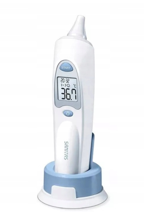 Termometr SANITAS SFT53 douszny dziecięcy higienic