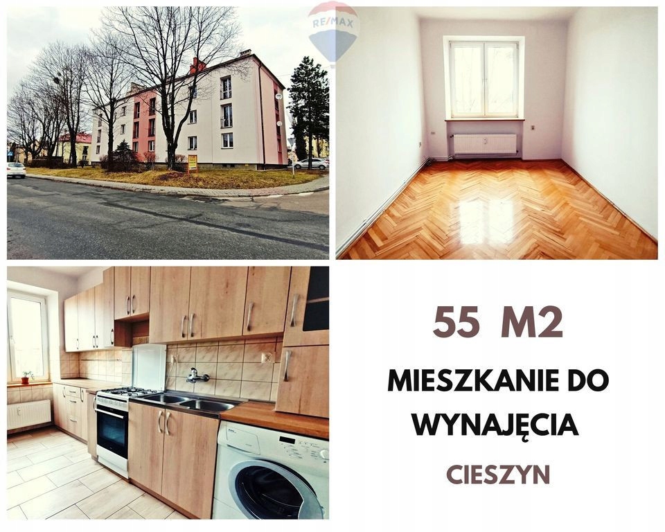 Mieszkanie, Cieszyn, Cieszyński (pow.), 55 m²