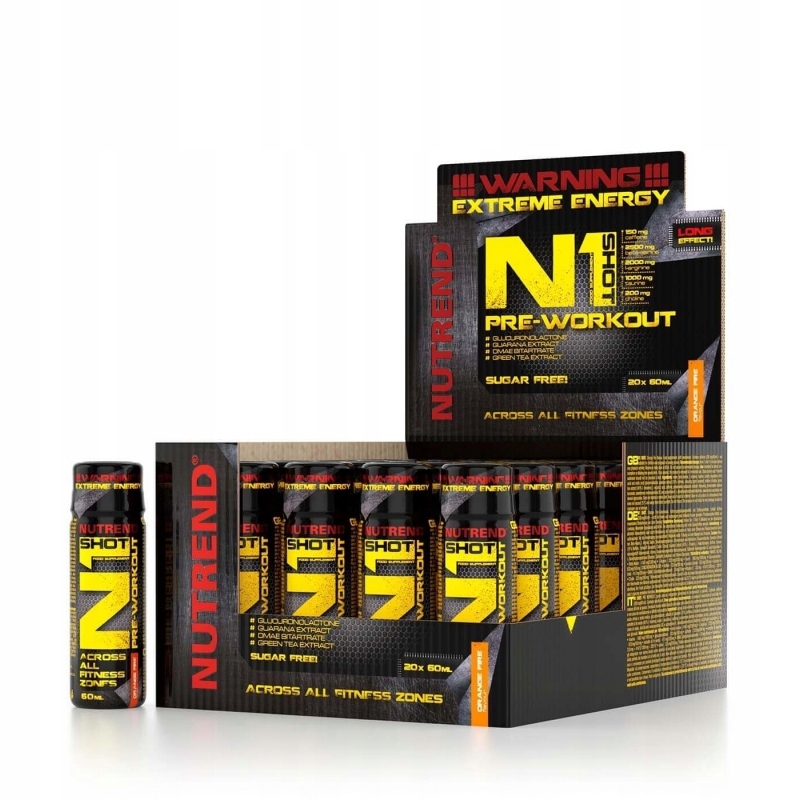 NUTREND N1 SHOT 60 ml-Shoty na rower- pobudzenie