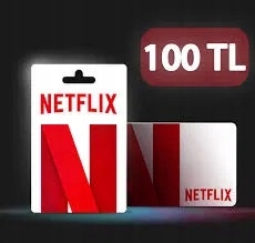Netflix 100 LT karta podarunkową prepaid