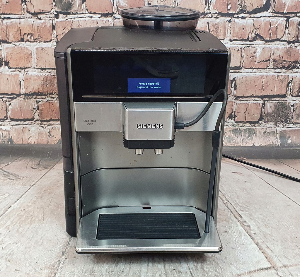 SIEMENS EQ.6 PLUS S500 EKSPRES DO KAWY CIŚNIENIOWY 12563221212