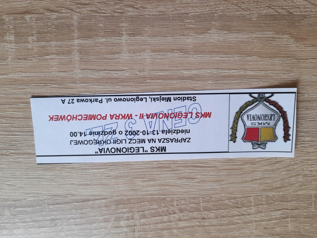 Legionovia Legionowo - Wkra Pomiechówek , 2002 rok