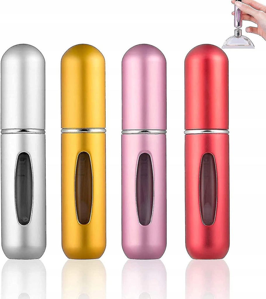 4 Pieces 5ml Perfume Atomizer, Refillable Perfume