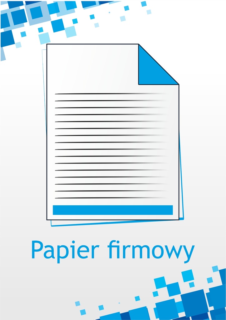 PAPIER FIRMOWY A4 100 sztuk kolor 90g preprint