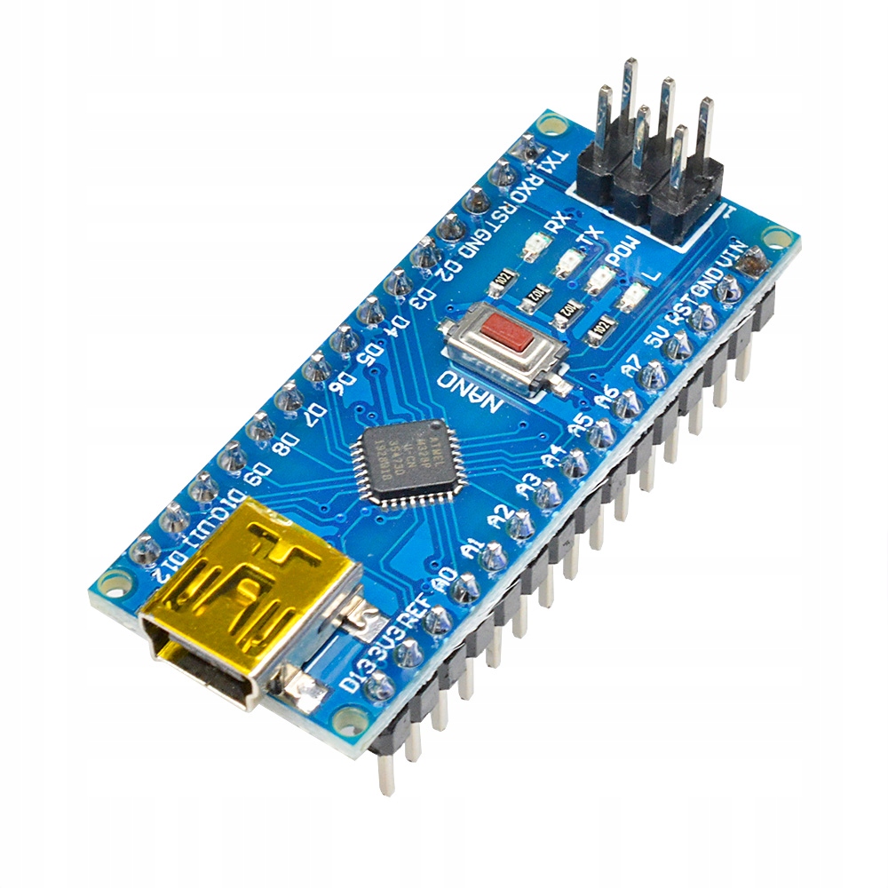 Arduino Nano v3.0 ATmega328P CH340 zlutowany mini - 13368053488 ...