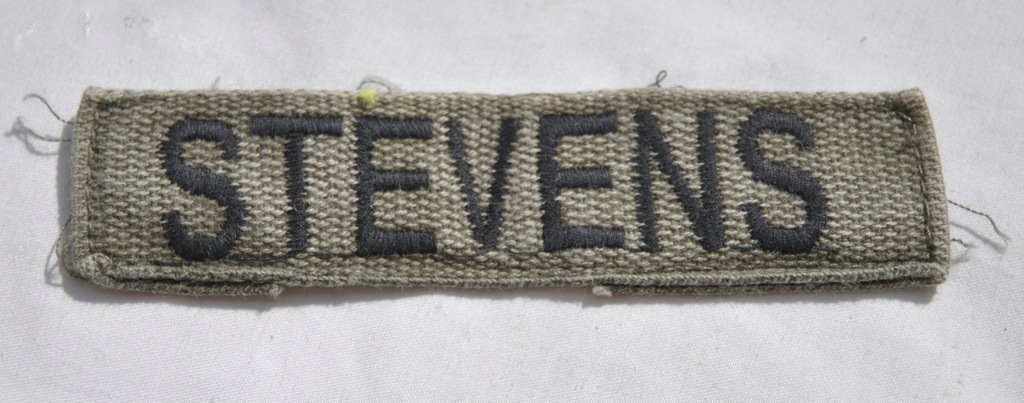 naszywka U.S. ARMY USA taśma nazwisko woodland olive STEVENS