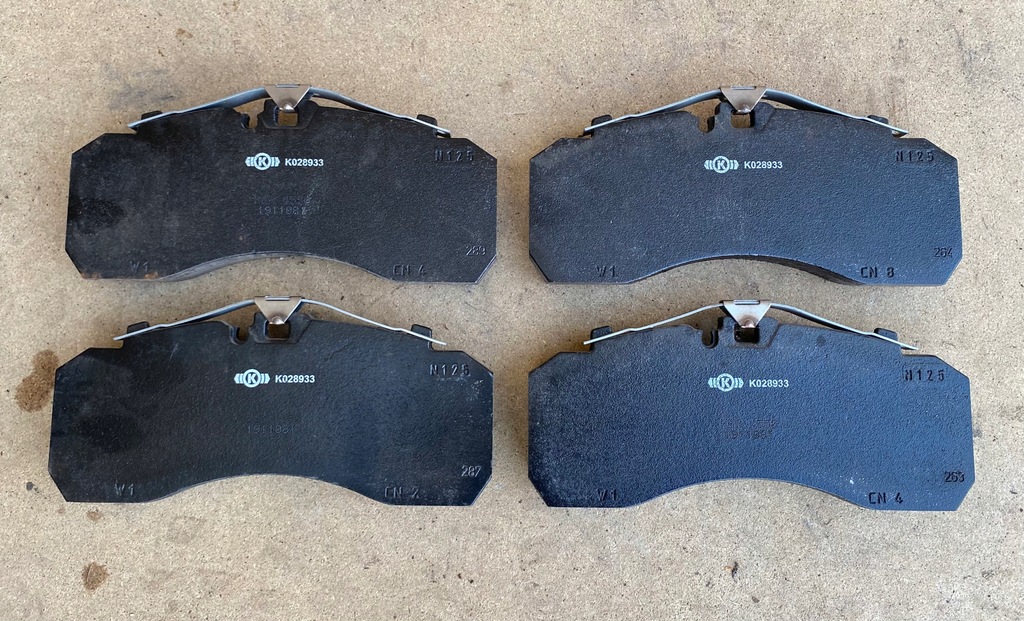 안∮an KLOCKI HAMULCOWE K028933 SAF BPW KNORR - 13335467454