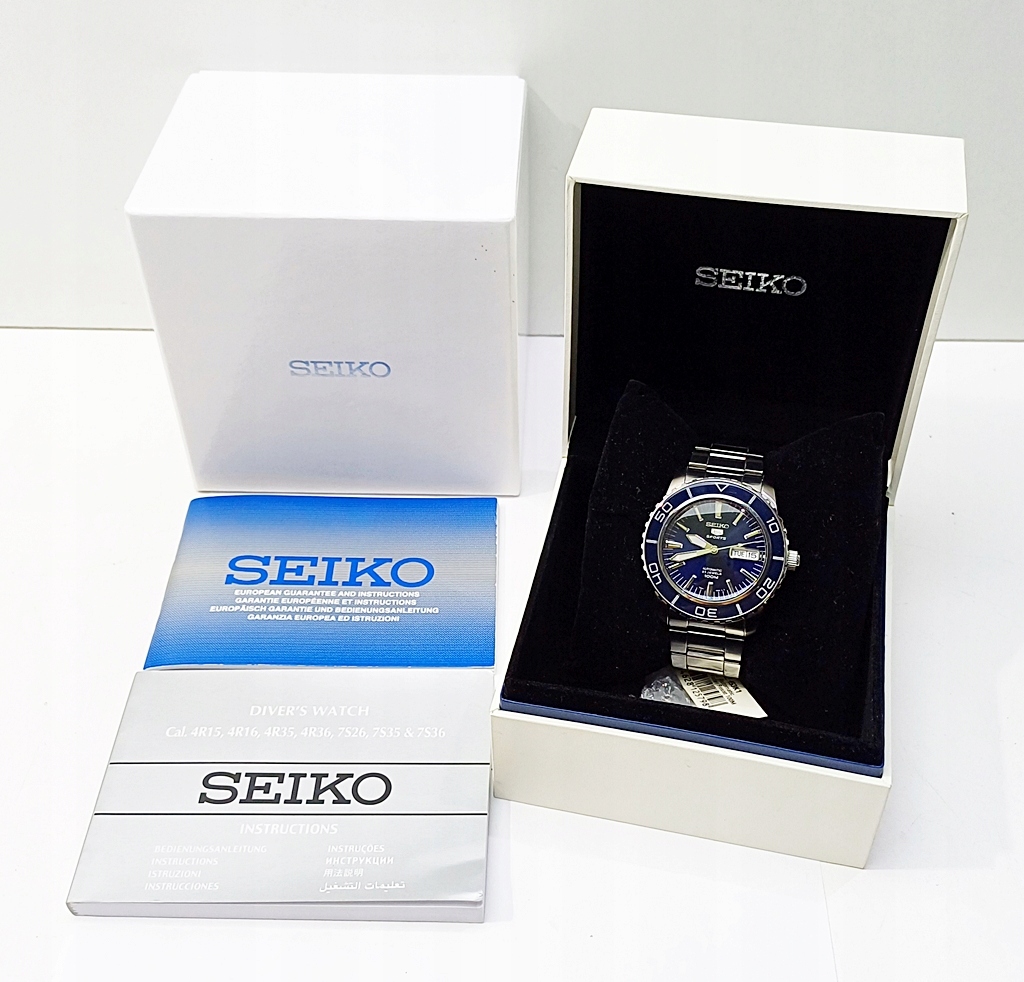 Zegarek automatyczny męski SEIKO 5 Sports 7S36 H