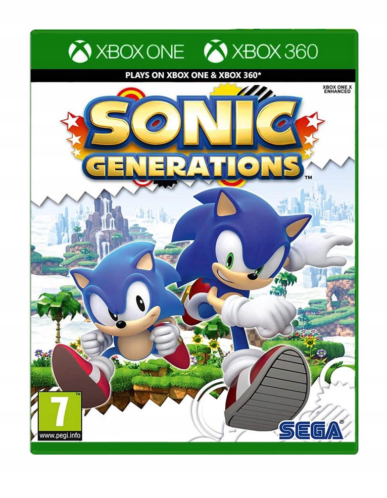 SONIC GENERATIONS / XBOX 360 / XBOX ONE / UŻYWANA