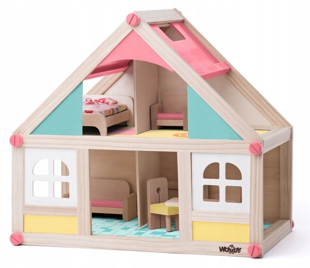 Domek dla lalek Woody Brygida 36 cm