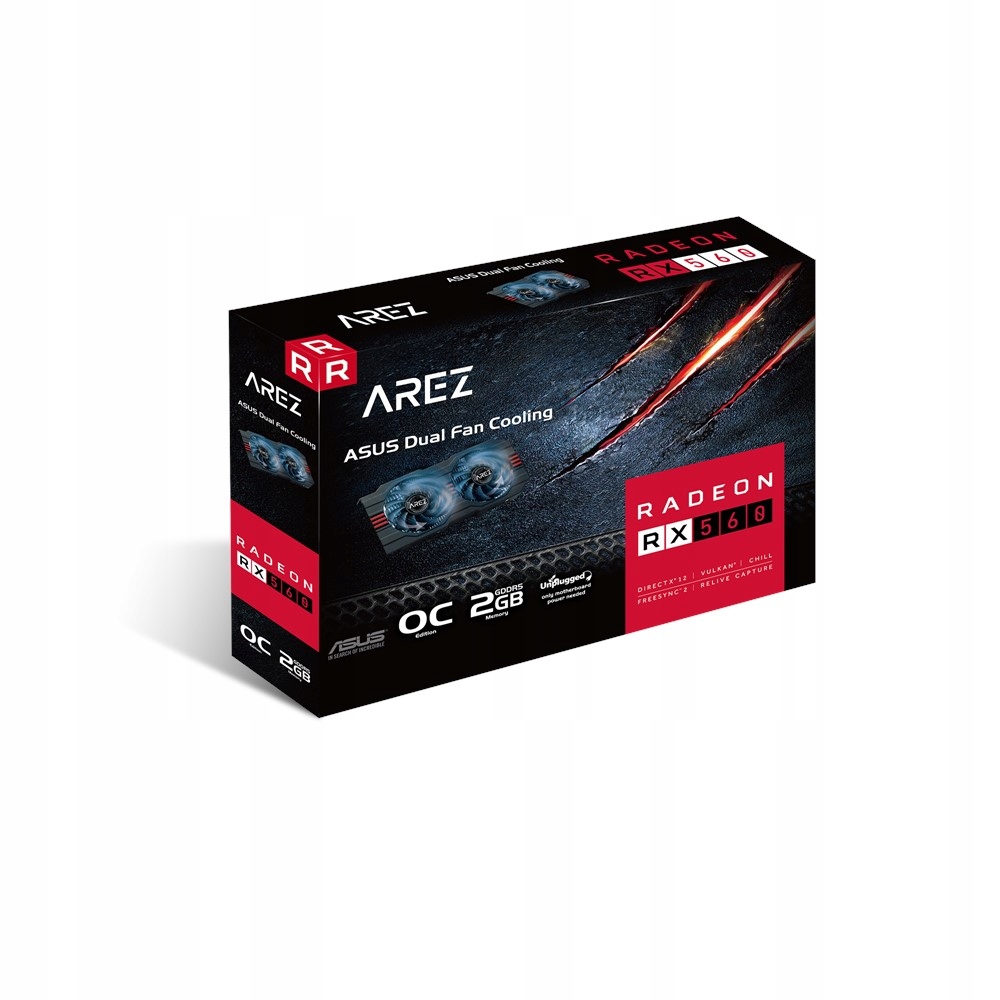 Купить Asus AREZ RX560 2 ГБ DDR5 OC EVO GAMING: отзывы, фото, характеристики в интерне-магазине Aredi.ru