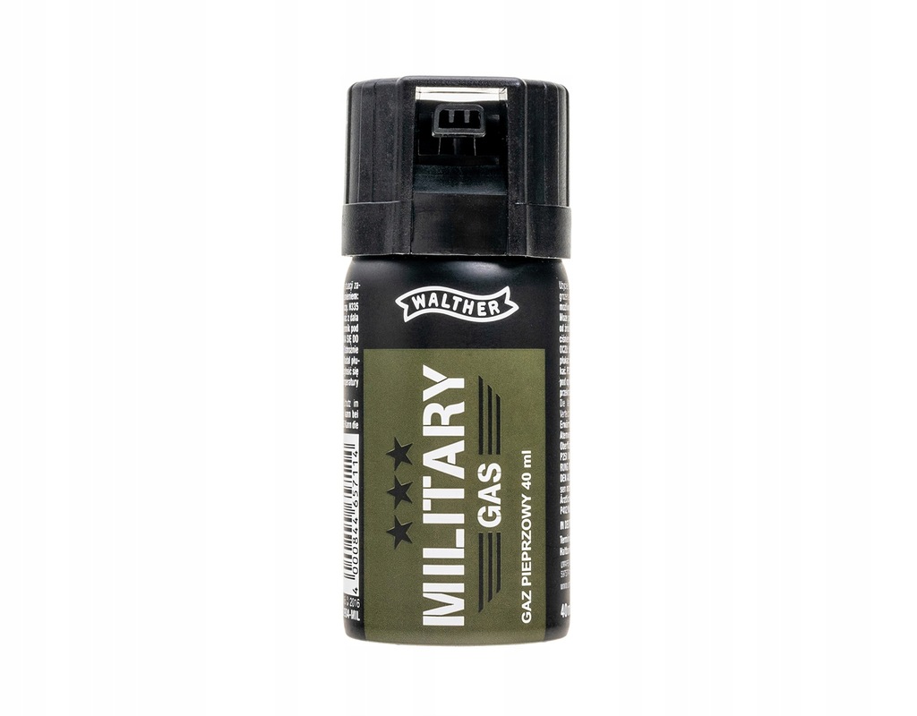 Gaz pieprzowy Walther Military Gas - stożek 40 ml