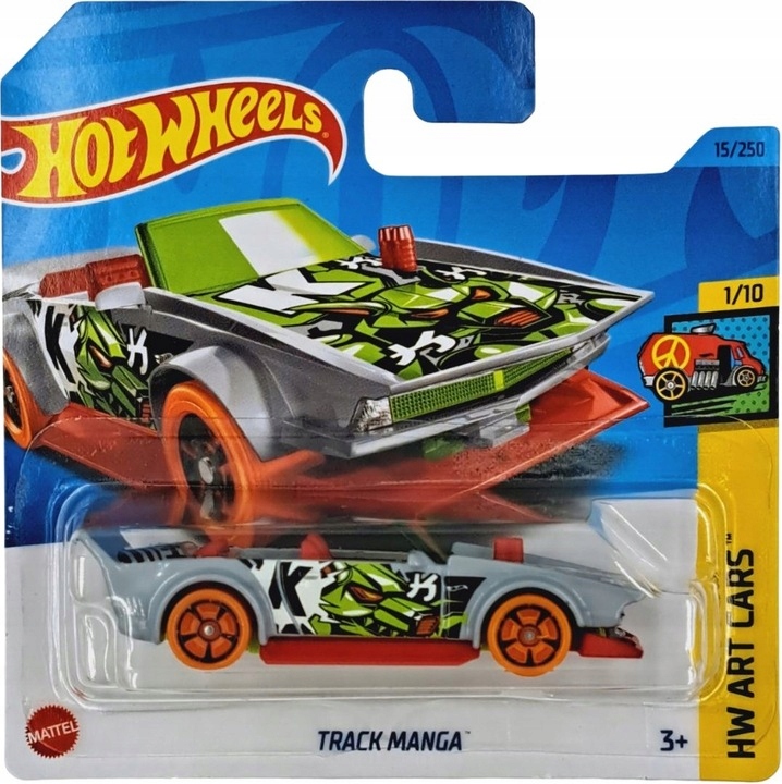 Auto Hot Wheels Track Manga HW Art Cars samochód resorak HKK14 model